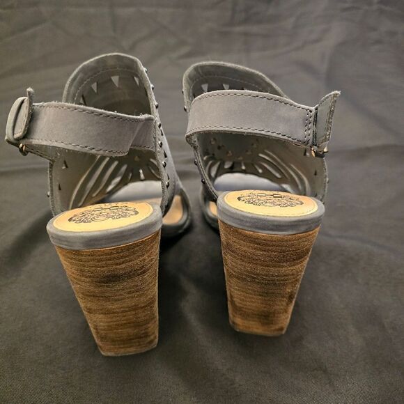 VINCE CAMUTO Reston Block High Heel  SANDALS - Picture 4 of 11